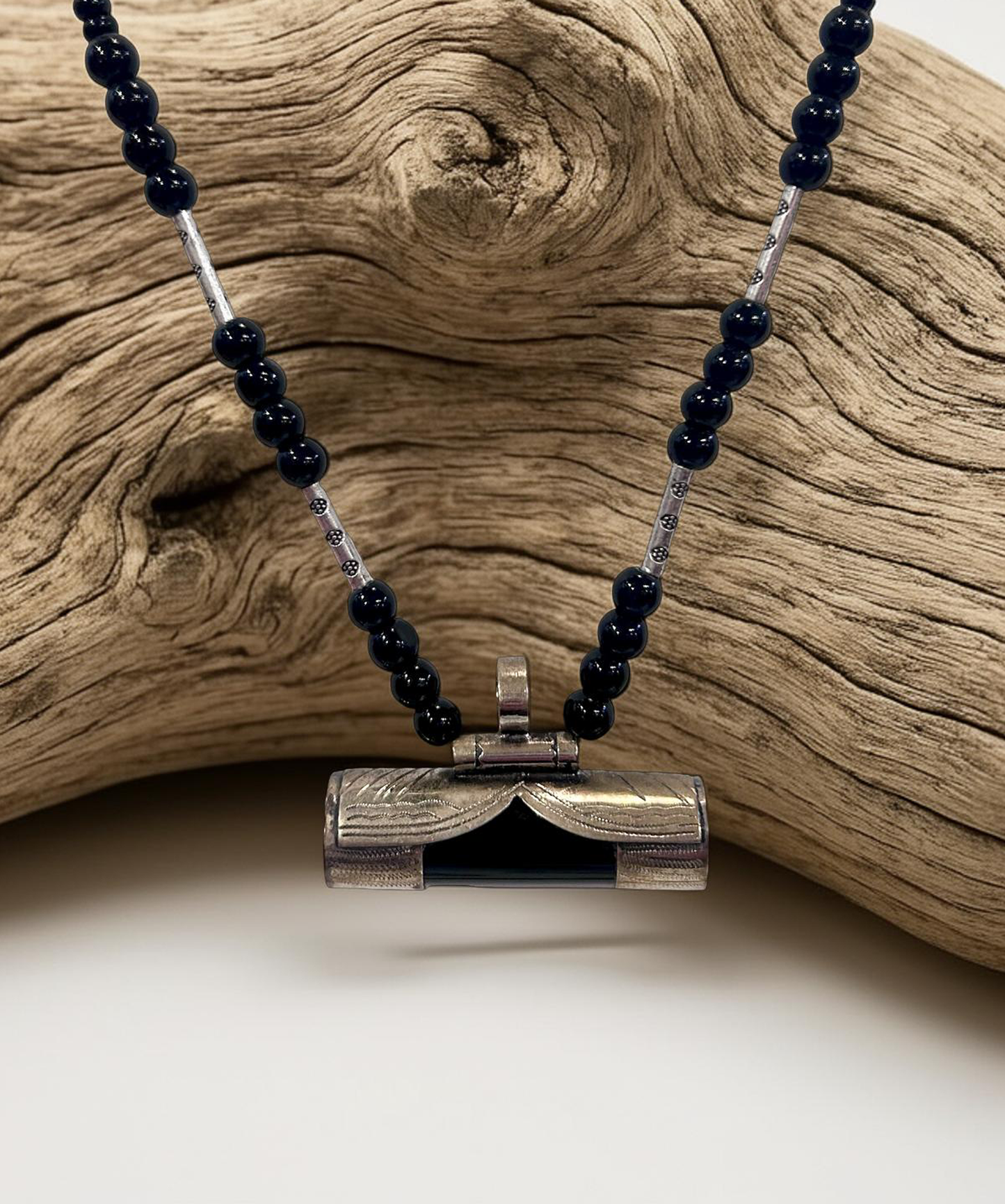 Tuareg Tribe - Cylinder Bar Necklace