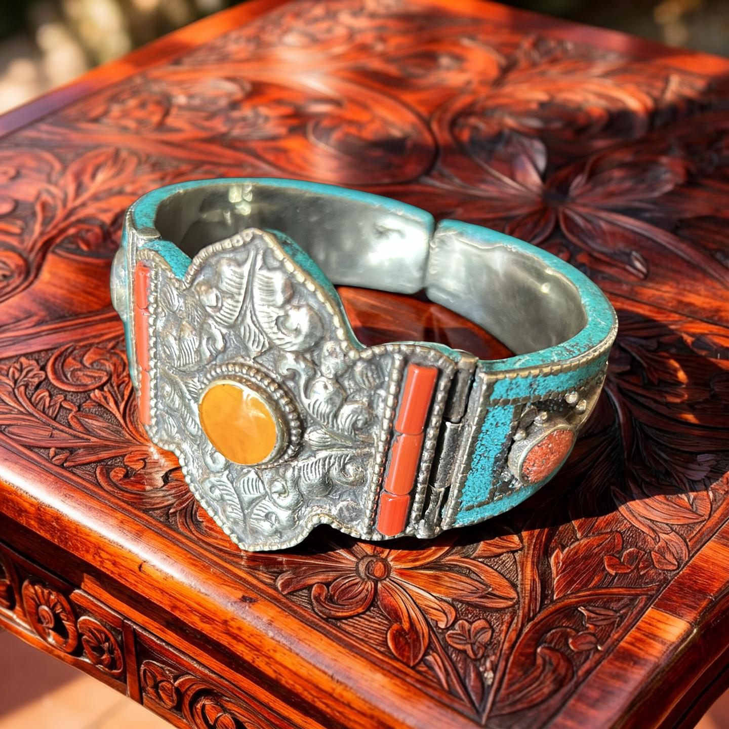 Tibetan Cuff Bracelet