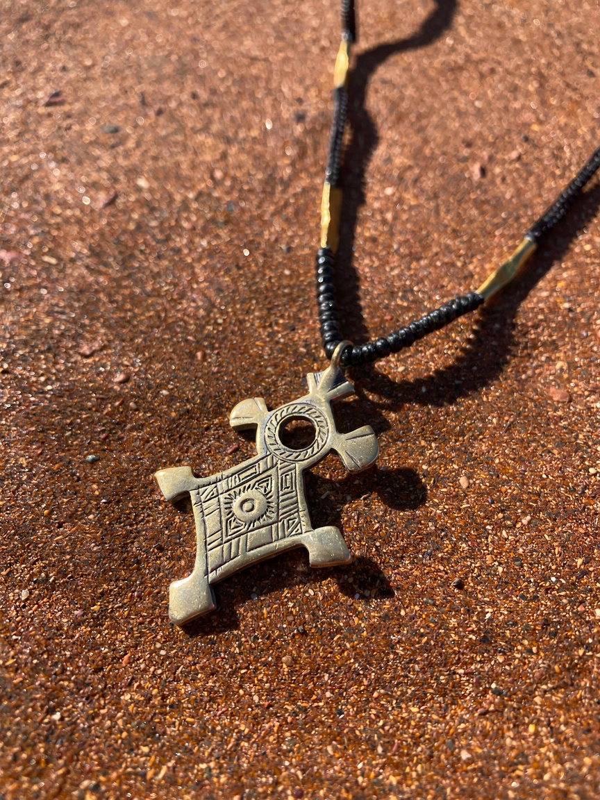 Tuareg Cross Necklace Style 3