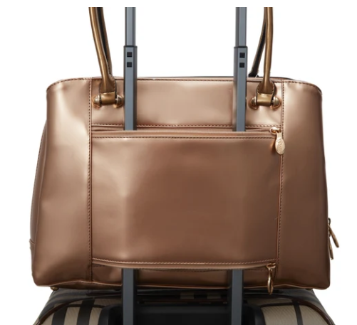 Brangio Patant Leather Travel Handbag