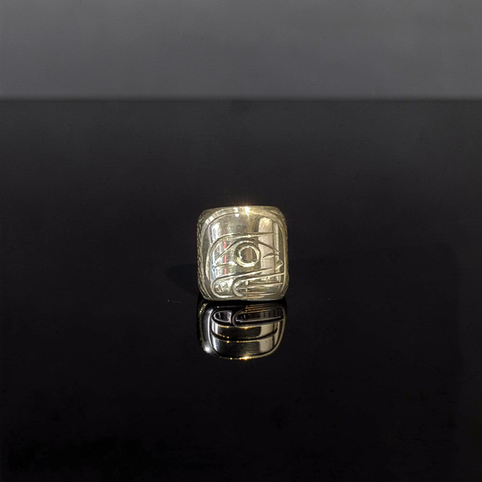 Small Orca spirit bead