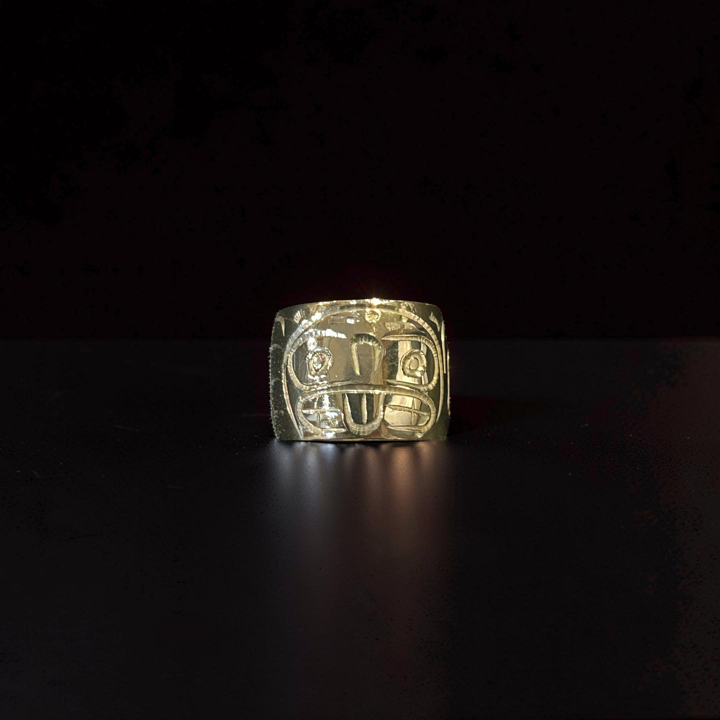 Medium Beaver spirit bead