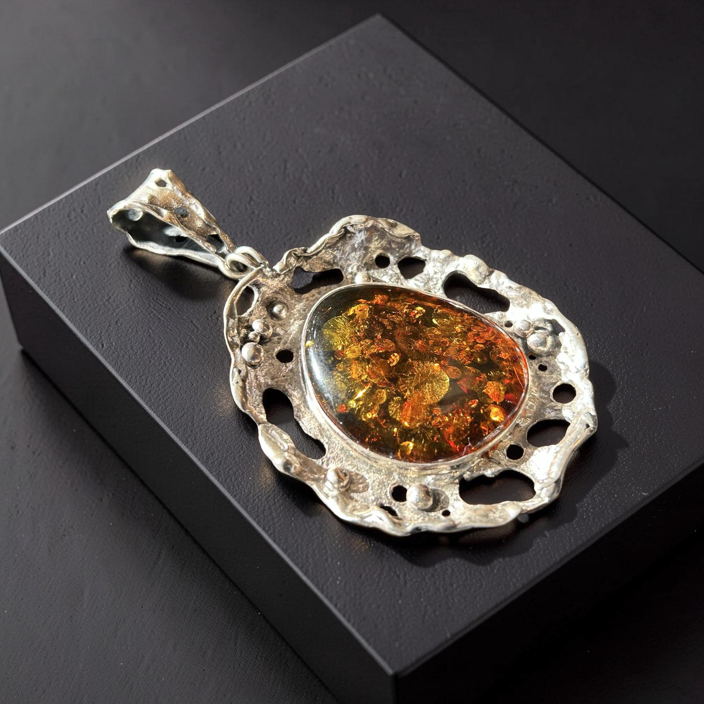 Baltic Honey Amber Pendant