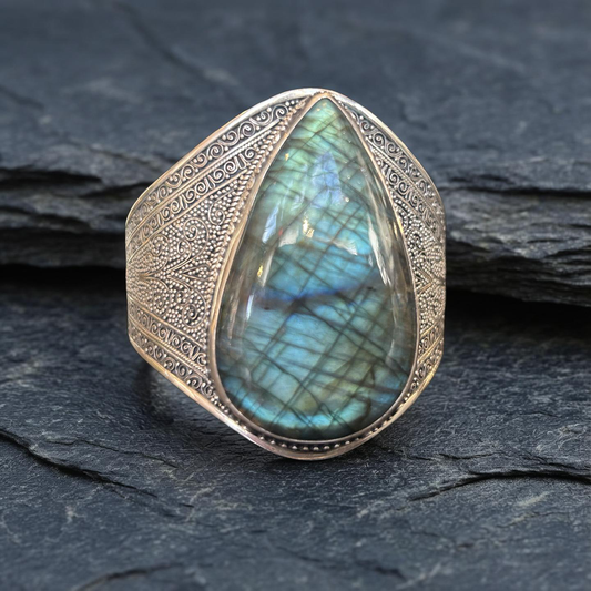 Statement Labradorite Cuff