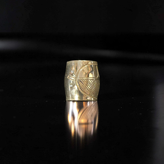 Small Feather spirit bead