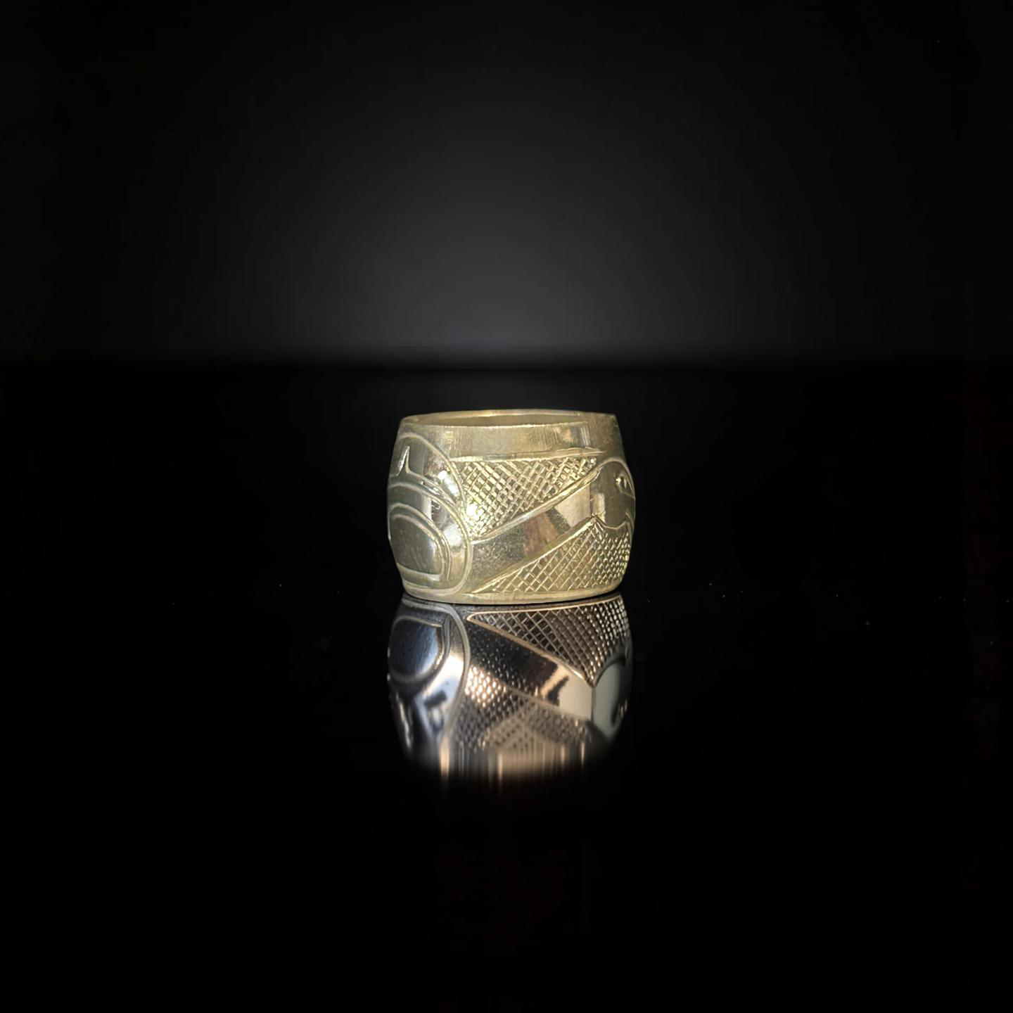 Medium Swan spirit bead