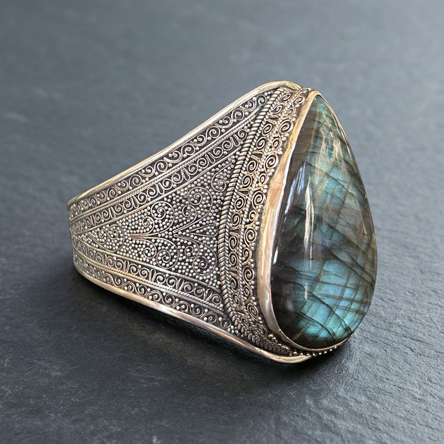 Statement Labradorite Cuff
