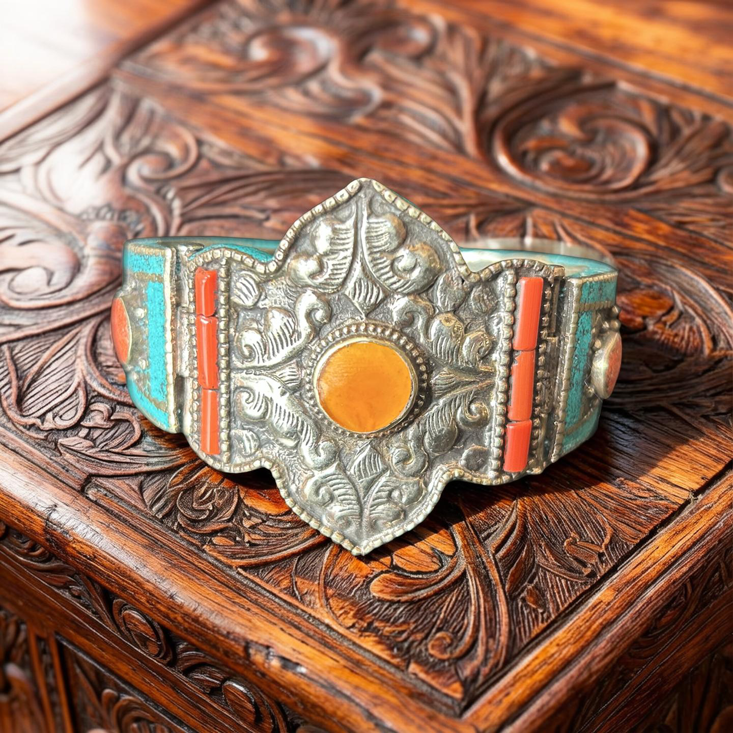 Tibetan Cuff Bracelet