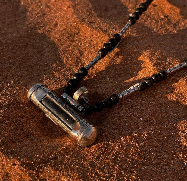 Plated Tuareg Bar Necklace