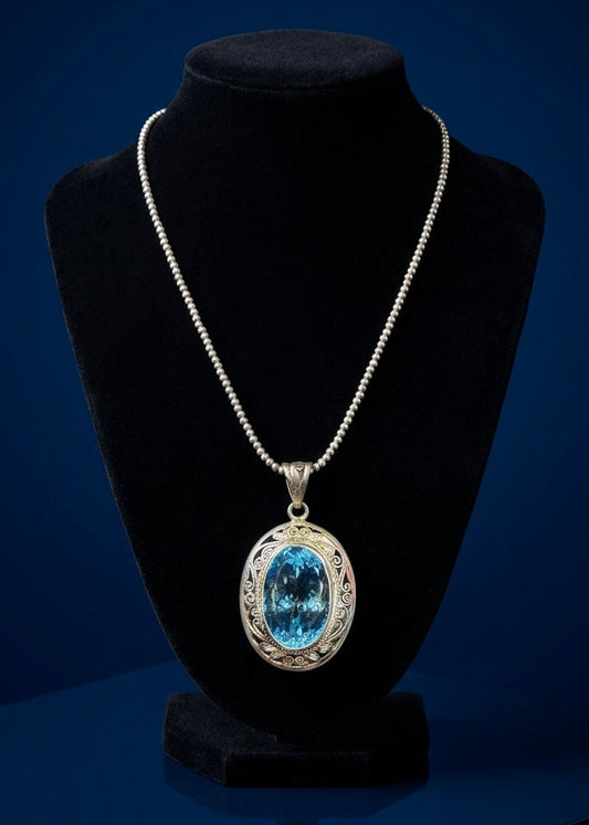 New arrival: Filigree Swiss Blue Topaz