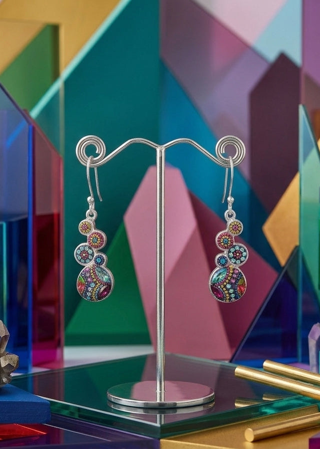 Patterned Bubble Dangles