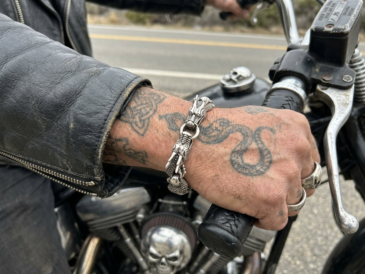 Double Dragon Bracelet