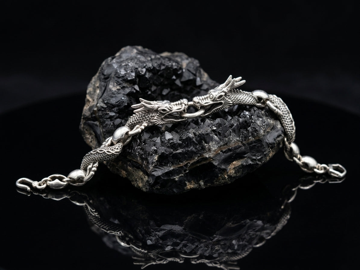 Double Dragon Bracelet