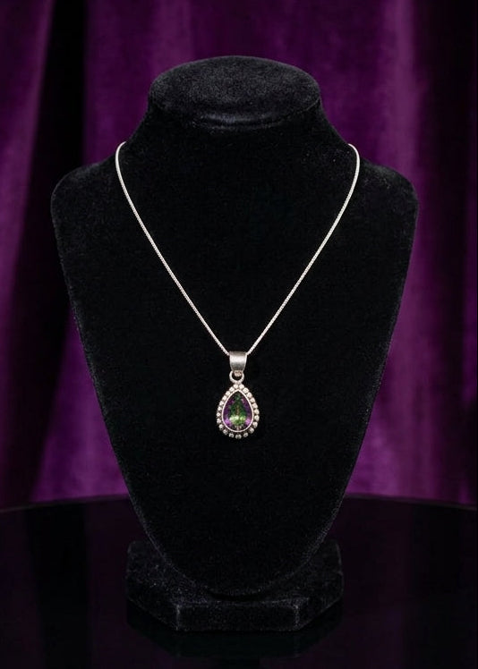 Tear Drop Mystic Topaz Pendant