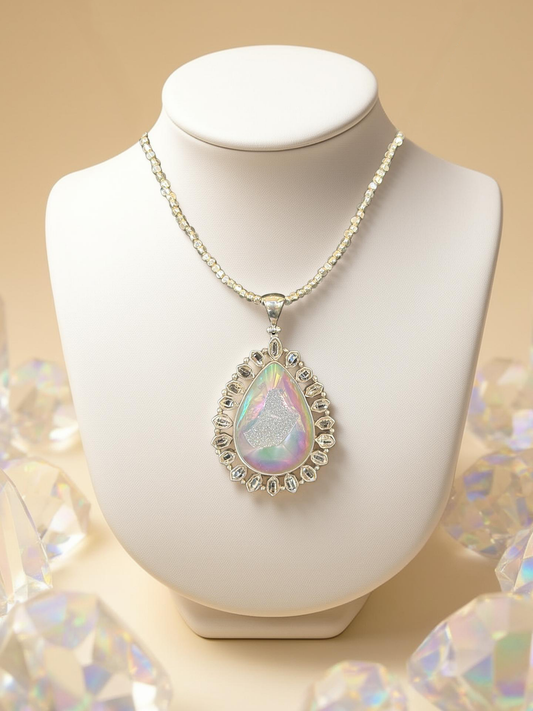 Window Drusy Pendant