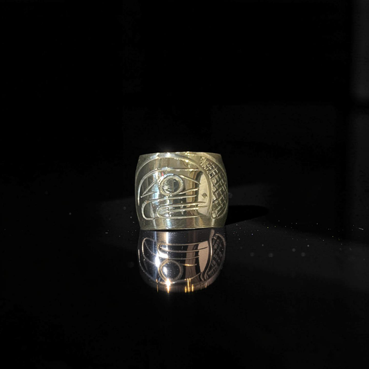 Medium Orca spirit bead