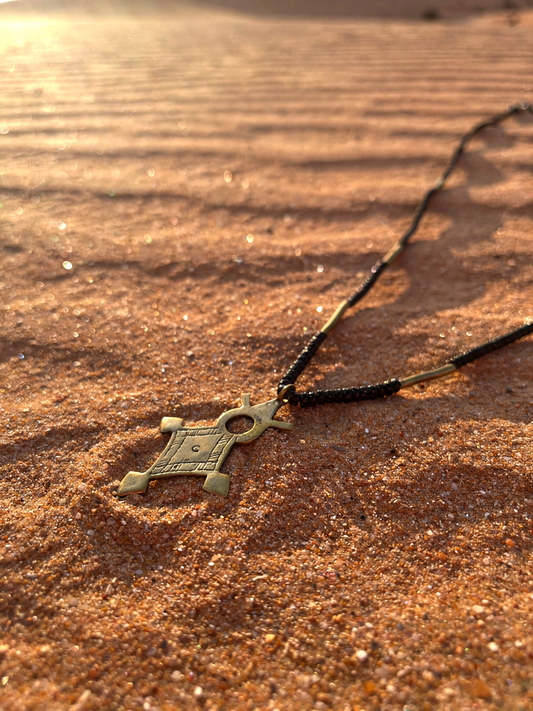 Tuareg Cross Necklace Style 1