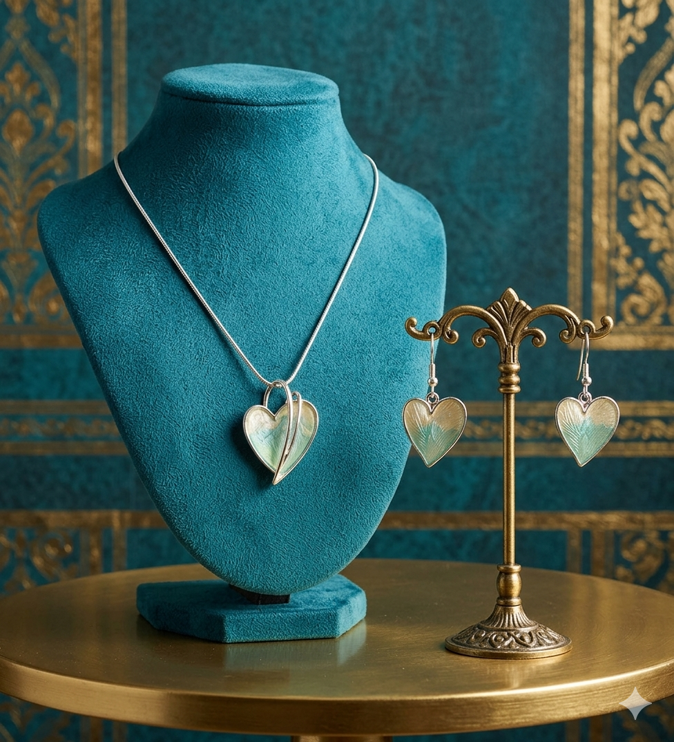 Turquoise Heart Necklace