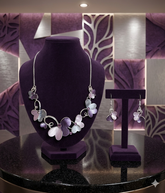 Purple Whimsy Necklace