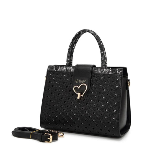Brangio Heart Clasp Medium Handbag