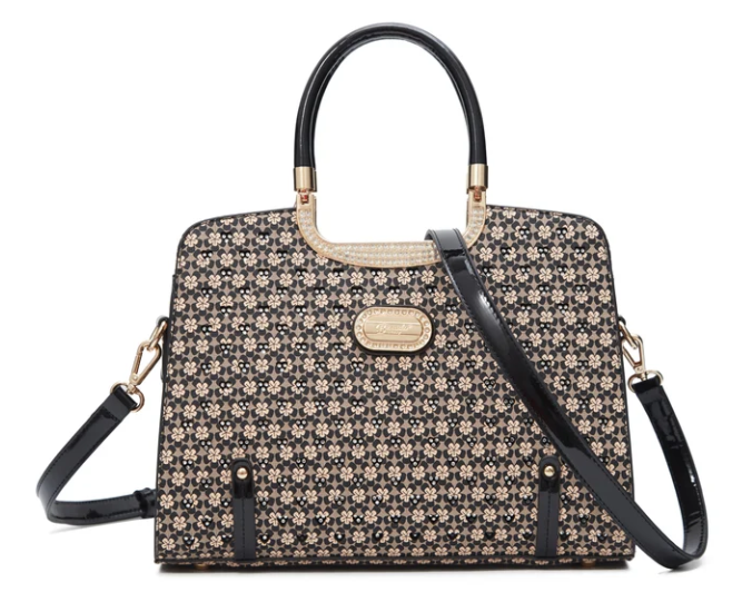 Brangio Floral Pattern Handbag