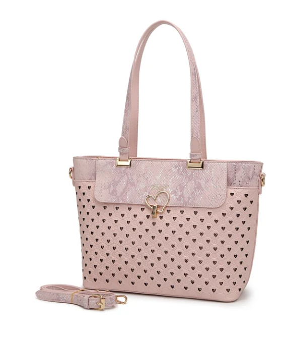 Brangio Heart Clasp Large Handbag