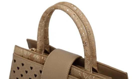 Brangio Heart Clasp Medium Handbag