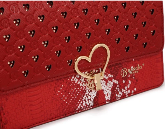 Brangio Heart Clasp Small Crossbody