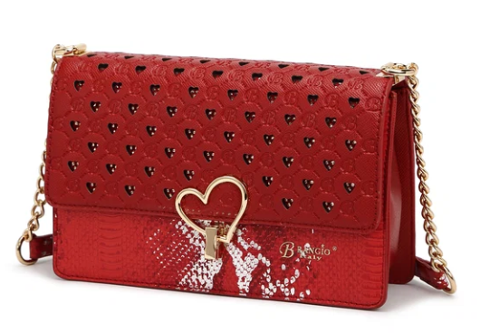 Brangio Heart Clasp Small Crossbody