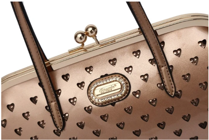 Brangio Patant Leather Purse