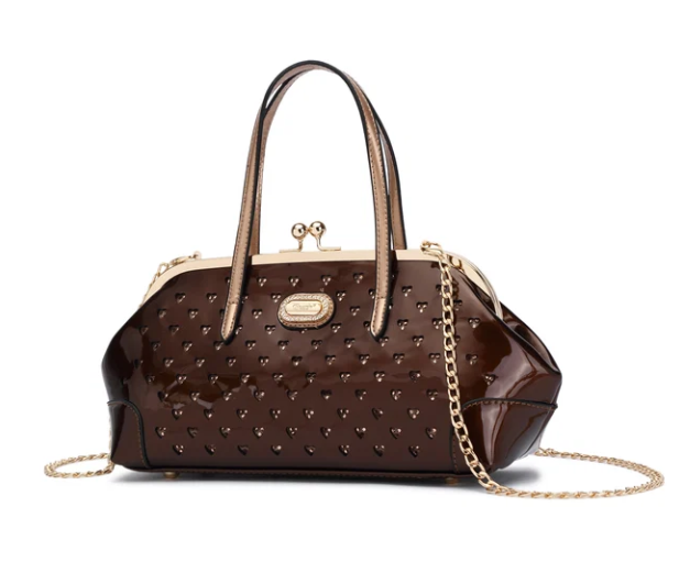 Brangio Patant Leather Purse