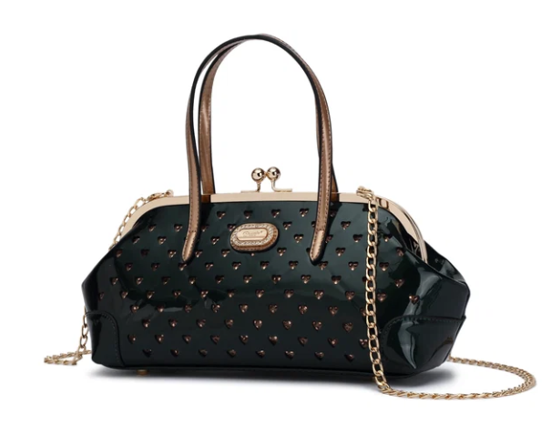 Brangio Patant Leather Purse