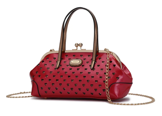 Brangio Patant Leather Purse