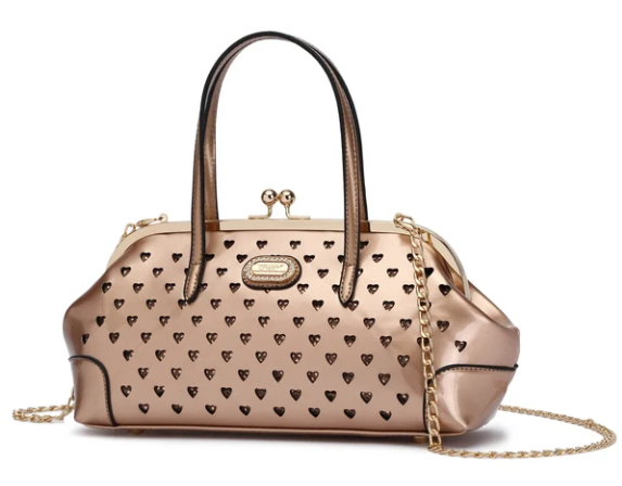 Brangio Patant Leather Purse